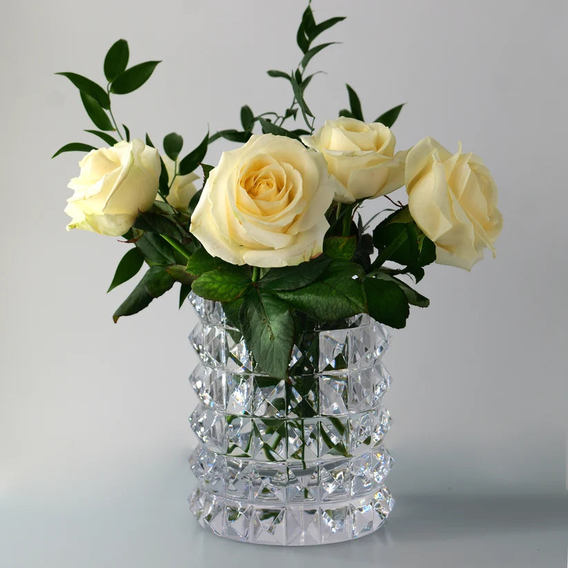 HURRICANE CRYSTAL LAMP MEDIUM, Clear Stud