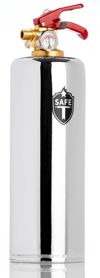 SAFE T Feuerlöscher Chrome