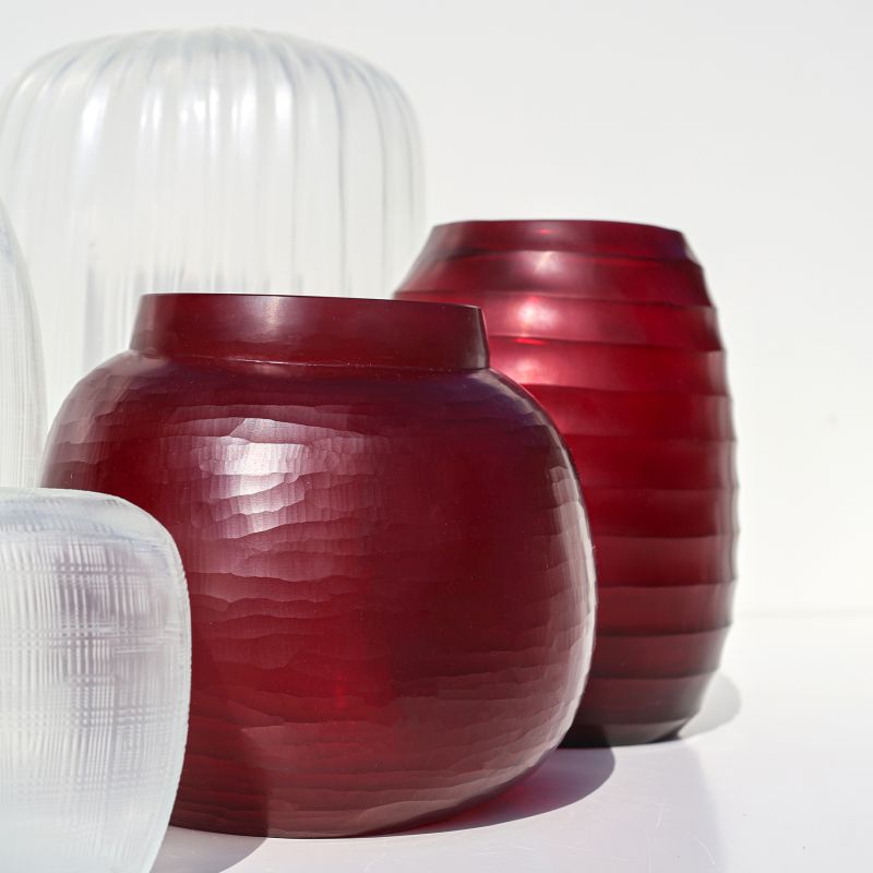 GUAXS Vase ARUBIU L Red
