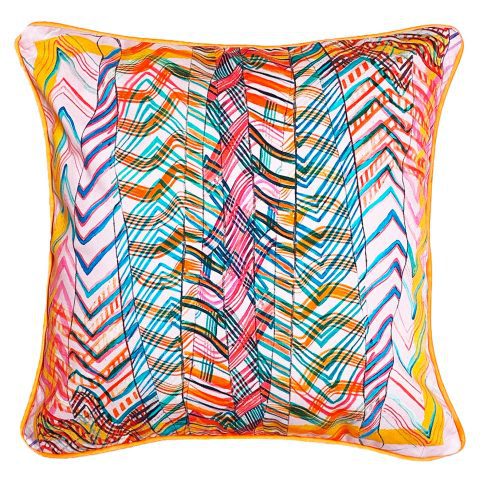 Kissenbezug  limited Edition Co.2-Co.2" aus Satin-Cotton