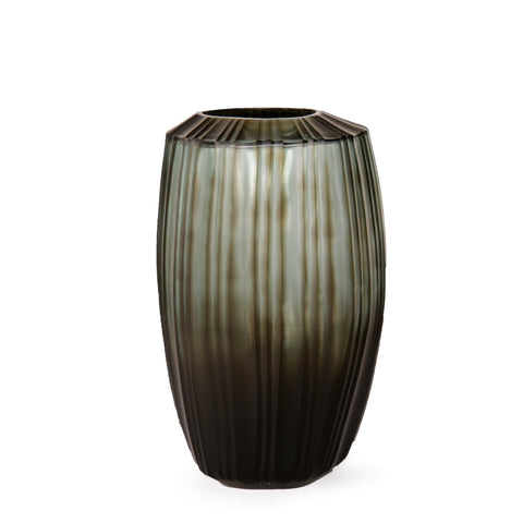 Vase MALIBU TALL  black steelgrey – GUAXS