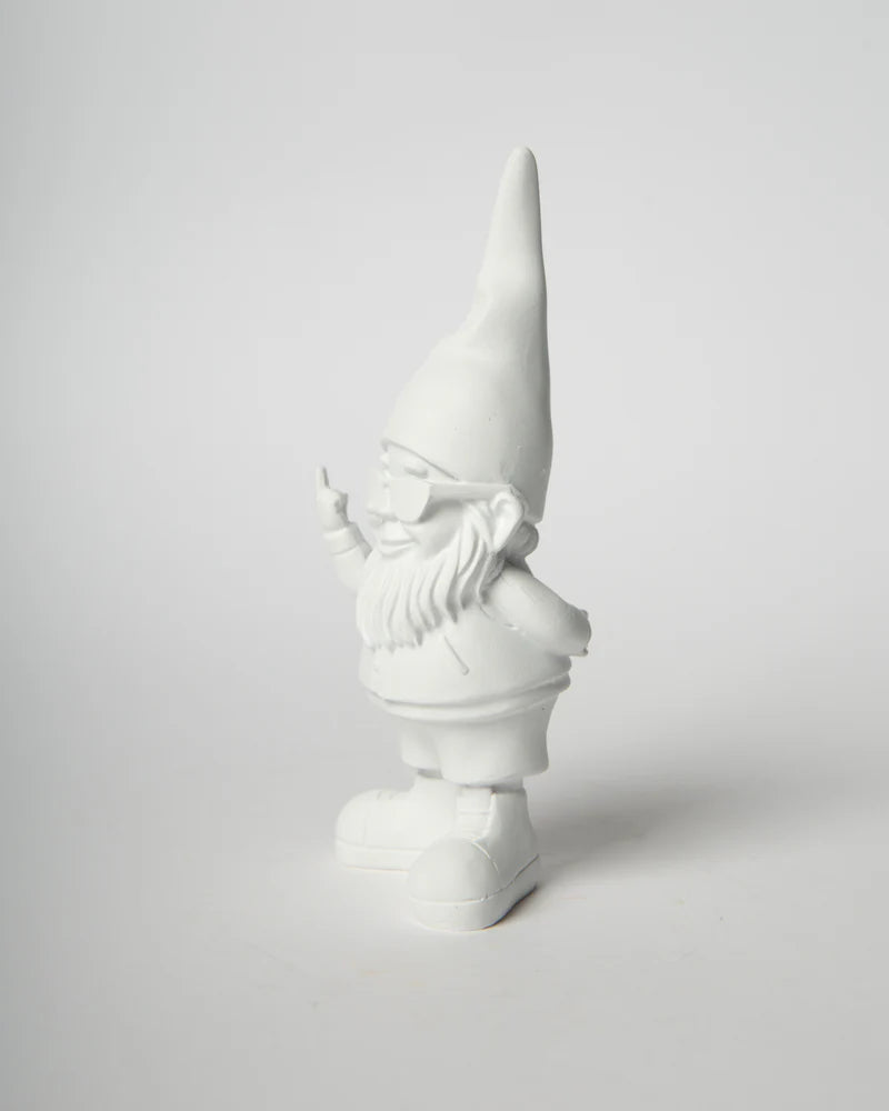 Gartenzwerg BERNORDO  weiß 12cm