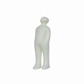 THE VISITOR von GUIDO DELEU small /plus 01 white