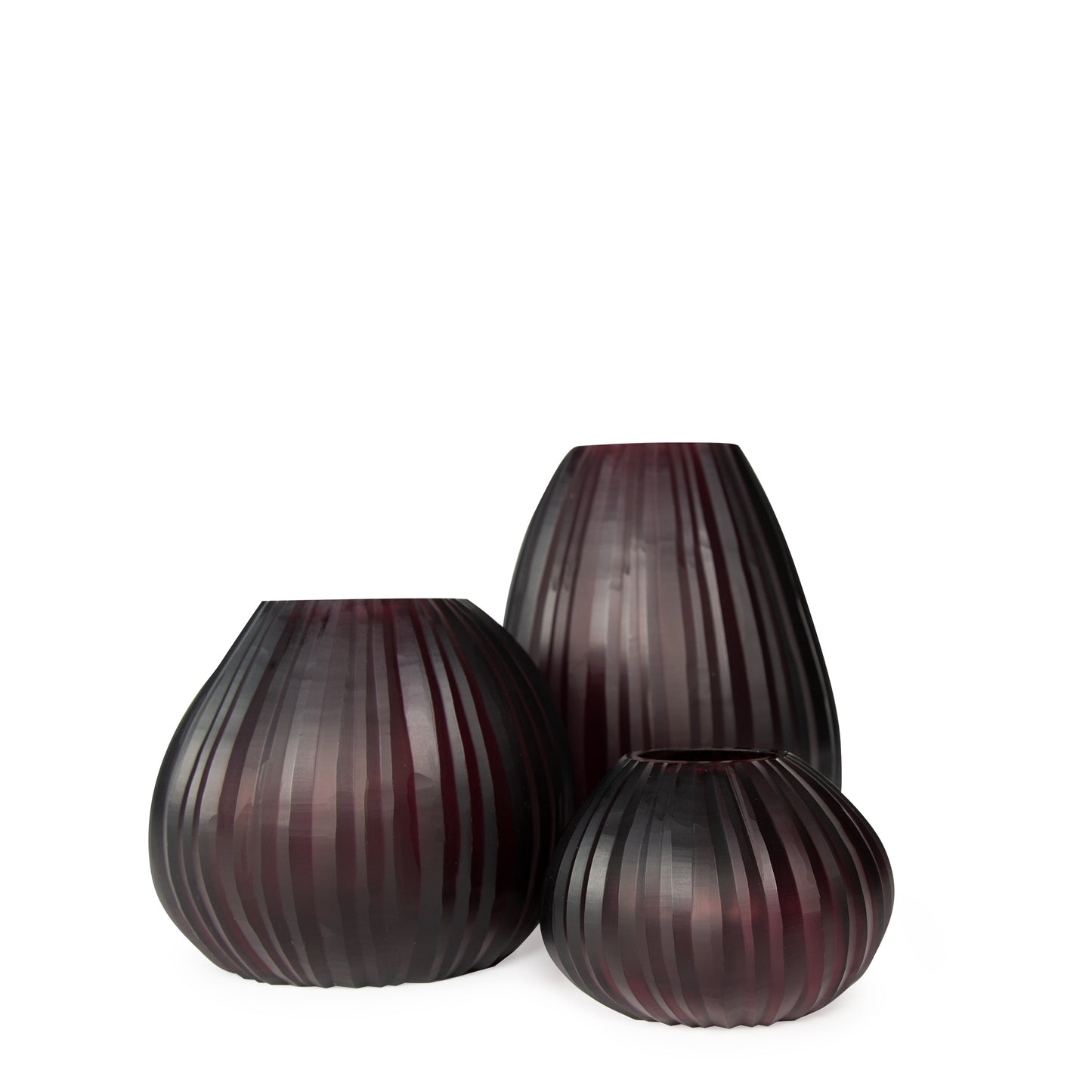 Vase OTAVALO ROUND amethyst