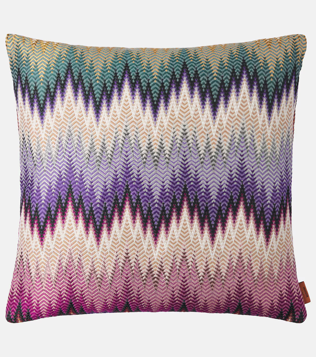 MISSONI HOME Kissen PHRAE 40x40cm – Zickzack Multicolor