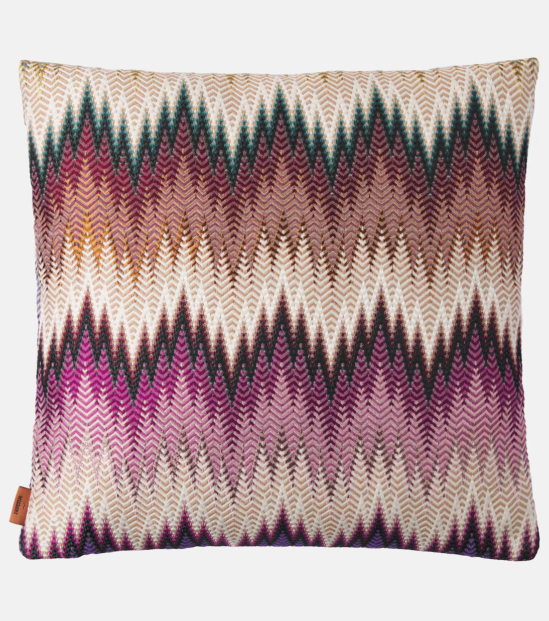 MISSONI HOME Kissen PHRAE 40x40cm – Zickzack Multicolor