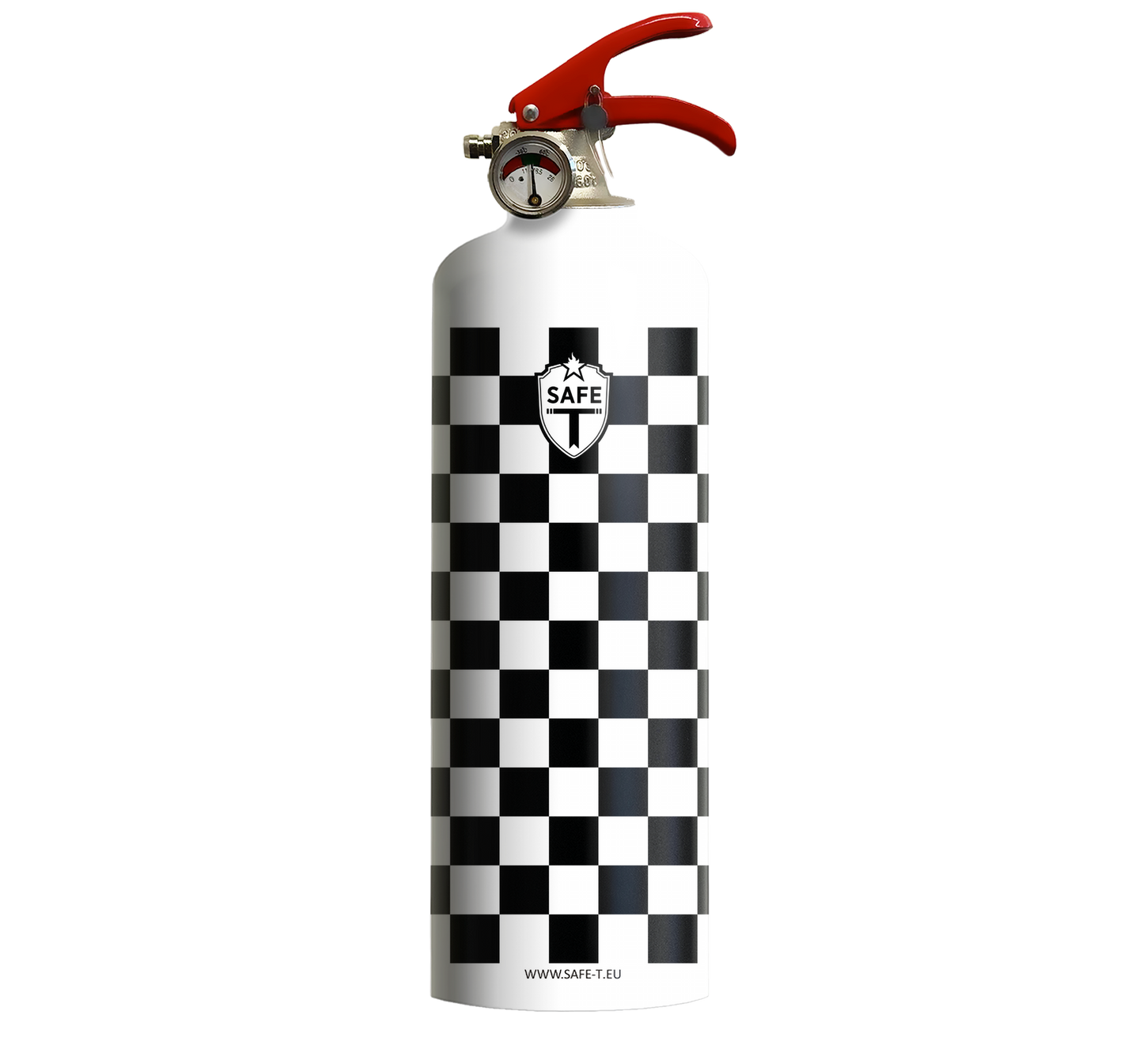 SAFE T Feuerlöscher Damier