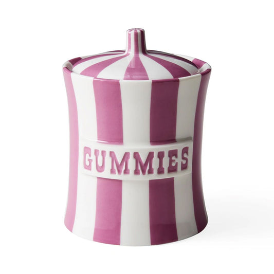 Jonathan Adler Aufbewahrungsdosen GUMMIES lila/weiß