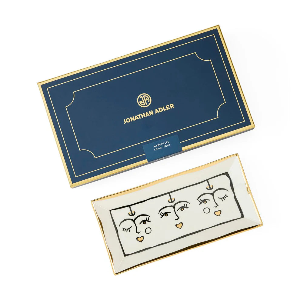 Marseilles long Tray Tischdekoration (JONATHAN ADLER)