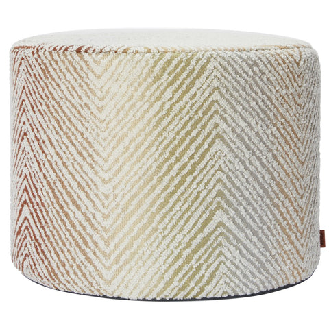 MISSONI ISLAND in/outdoor CYLINDER POUF 40x30 – MISSONI