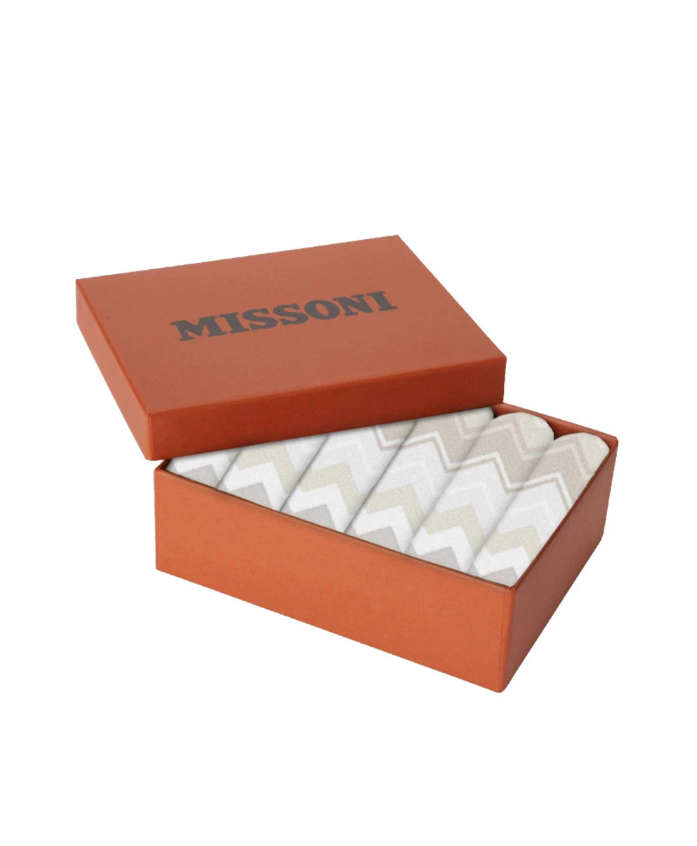 MISSONI HOME Giacomo Gesichtshandtücher Geschenkbox 6er-Set