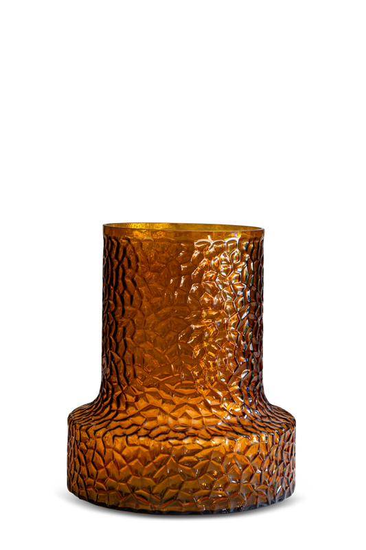 Vase HURRICANE DIXIE orange