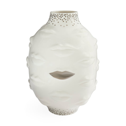 Jonathan Adler Vase Gala Round SPARKLING (Platin) – Jonathan Adler