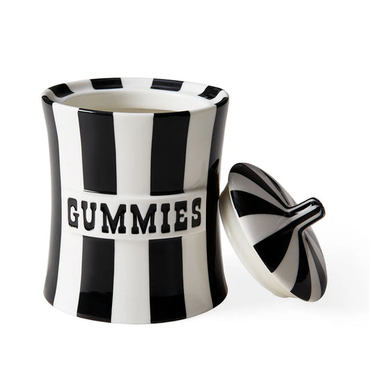 Jonathan Adler Aufbewahrungsdosen GUMMIES schwarz weiß