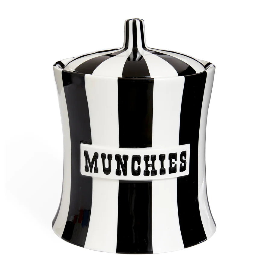 Jonathan Adler Aufbewahrungsdosen MUNCHIES schwarz/ weiß