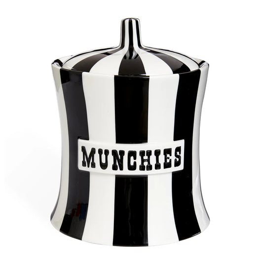 Jonathan Adler Aufbewahrungsdosen MUNCHIES schwarz/ weiß